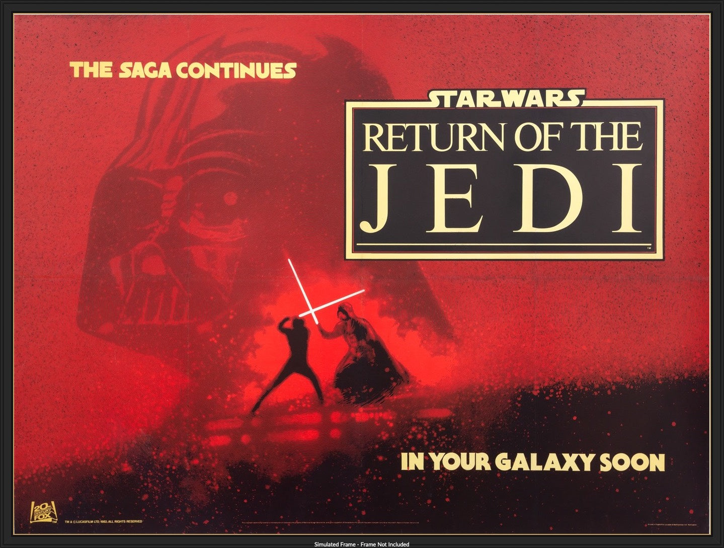 Return of the Jedi (1983) original movie poster for sale at Original Film Art - Vintage Movie Posters