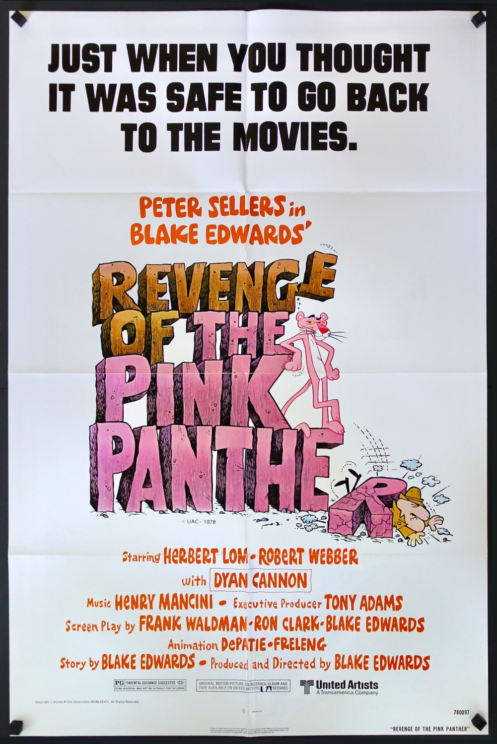 Revenge of the Pink Panther (1978) original movie poster for sale at Original Film Art - Vintage Movie Posters