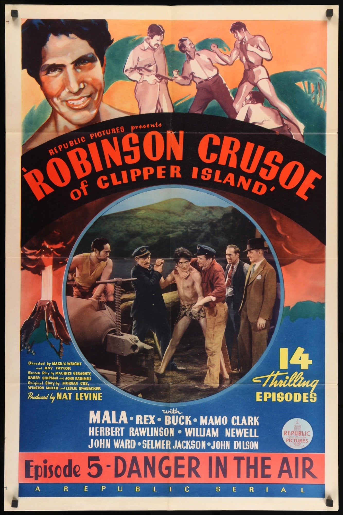 Robinson Crusoe of Clipper Island (1936) original movie poster for sale at Original Film Art - Vintage Movie Posters