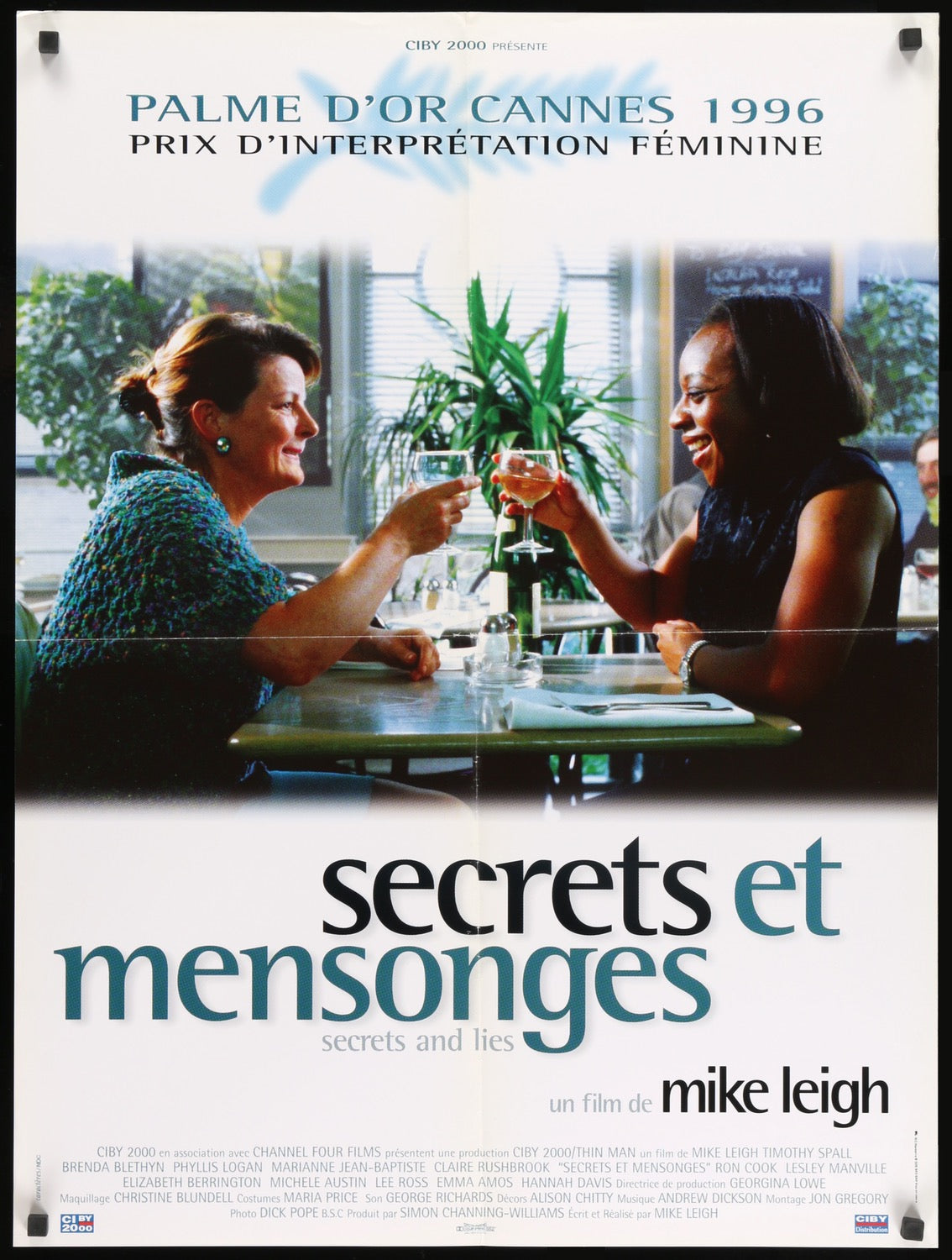 Secrets and Lies (1996) original movie poster for sale at Original Film Art