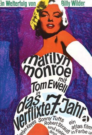 Seven Year Itch (1955) original movie poster for sale at Original Film Art - Vintage Movie Posters