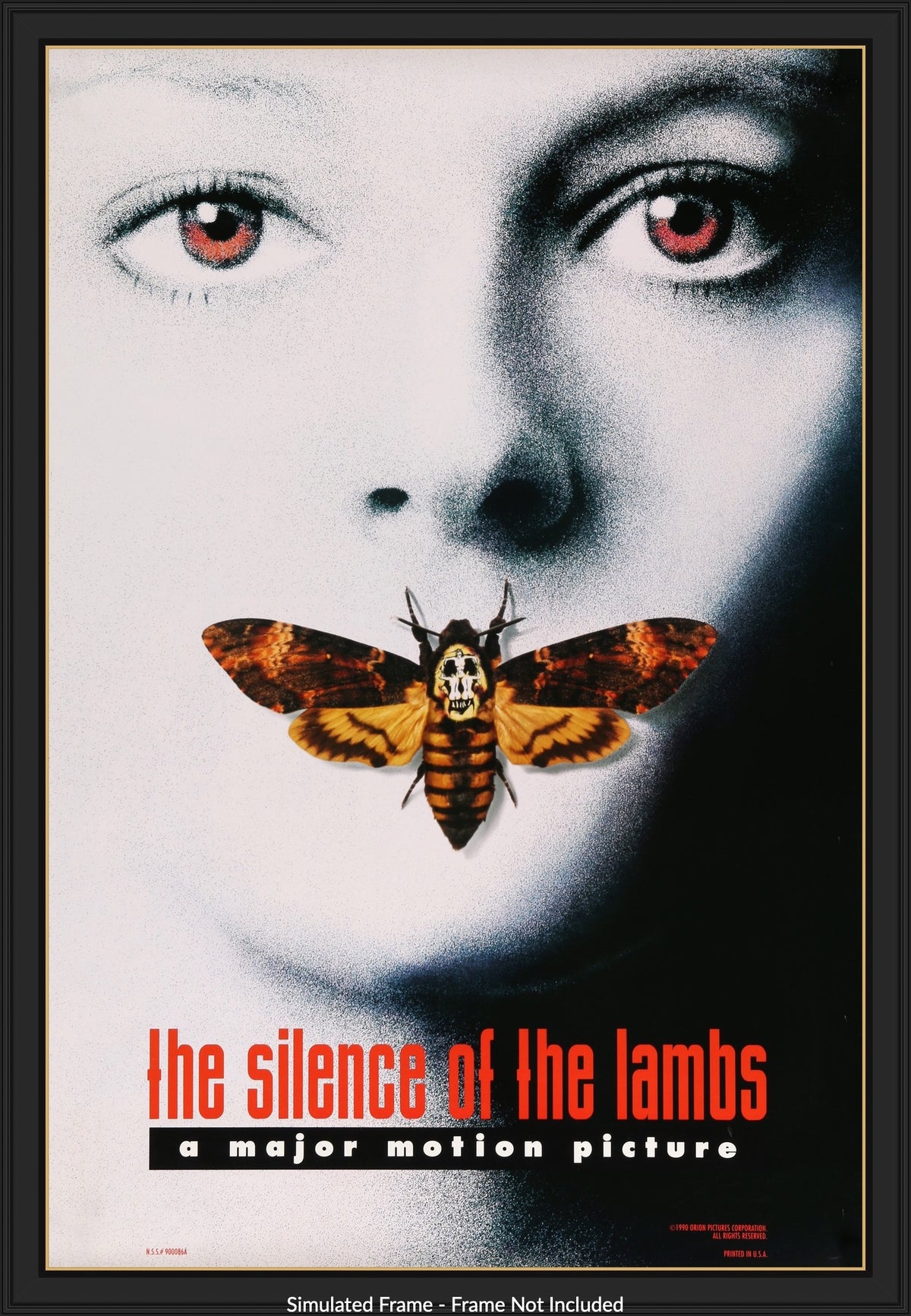Silence of the Lambs (1991) original movie poster for sale at Original Film Art - Vintage Movie Posters