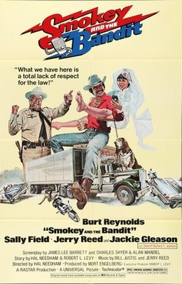 Smokey and the Bandit (1977) original movie poster for sale at Original Film Art - Vintage Movie Posters