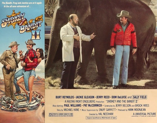 Smokey and the Bandit 2 (1980) original movie poster for sale at Original Film Art - Vintage Movie Posters