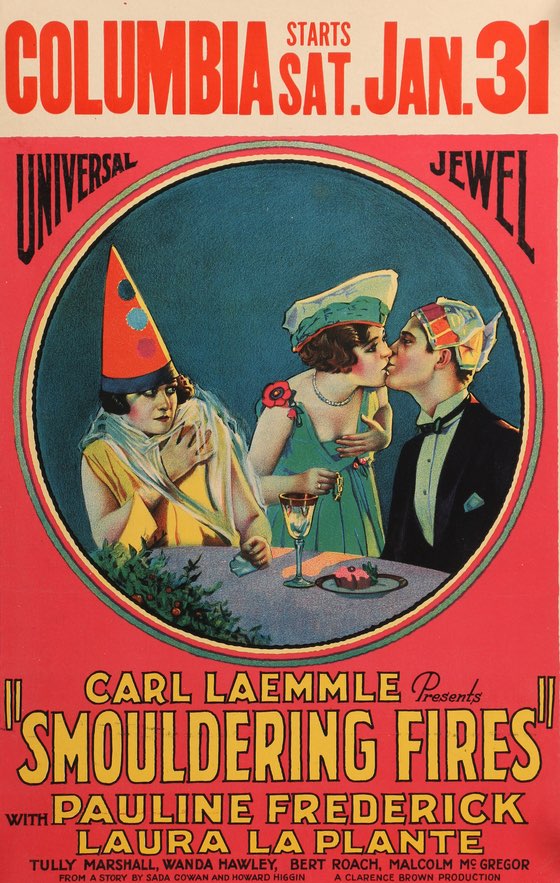 Smouldering Fires (1925) original movie poster for sale at Original Film Art - Vintage Movie Posters