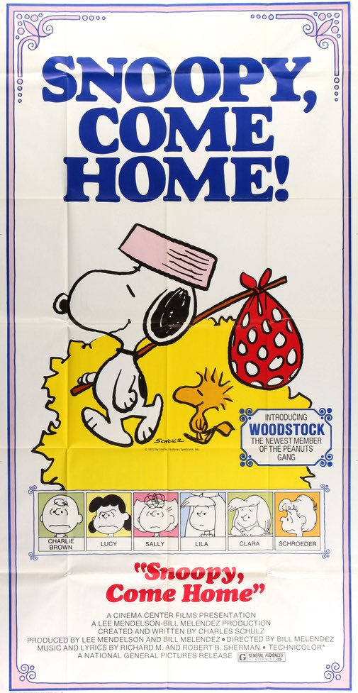 Snoopy Come Home (1972) original movie poster for sale at Original Film Art - Vintage Movie Posters