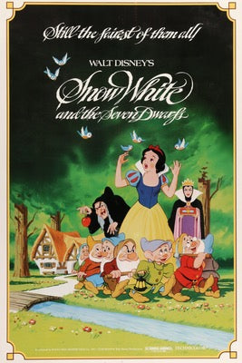 Snow White and the Seven Dwarfs (1937) original movie poster for sale at Original Film Art - Vintage Movie Posters