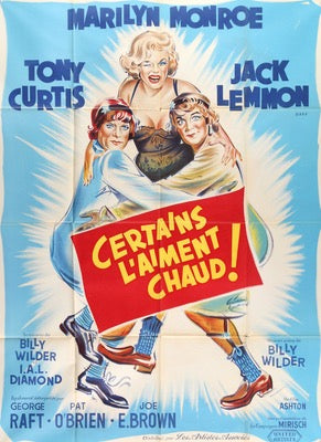 Some Like It Hot (1959) original movie poster for sale at Original Film Art - Vintage Movie Posters