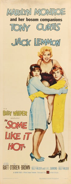 Some Like It Hot (1959) original movie poster for sale at Original Film Art - Vintage Movie Posters