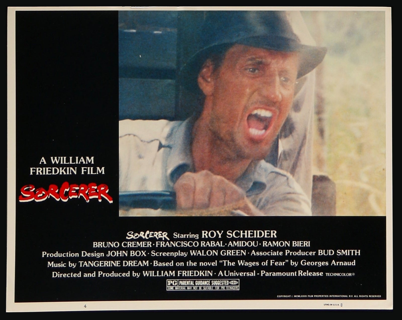 Sorcerer (1977) original movie poster for sale at Original Film Art - Vintage Movie Posters