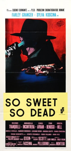 So Sweet, So Dead (1972) original movie poster for sale at Original Film Art - Vintage Movie Posters