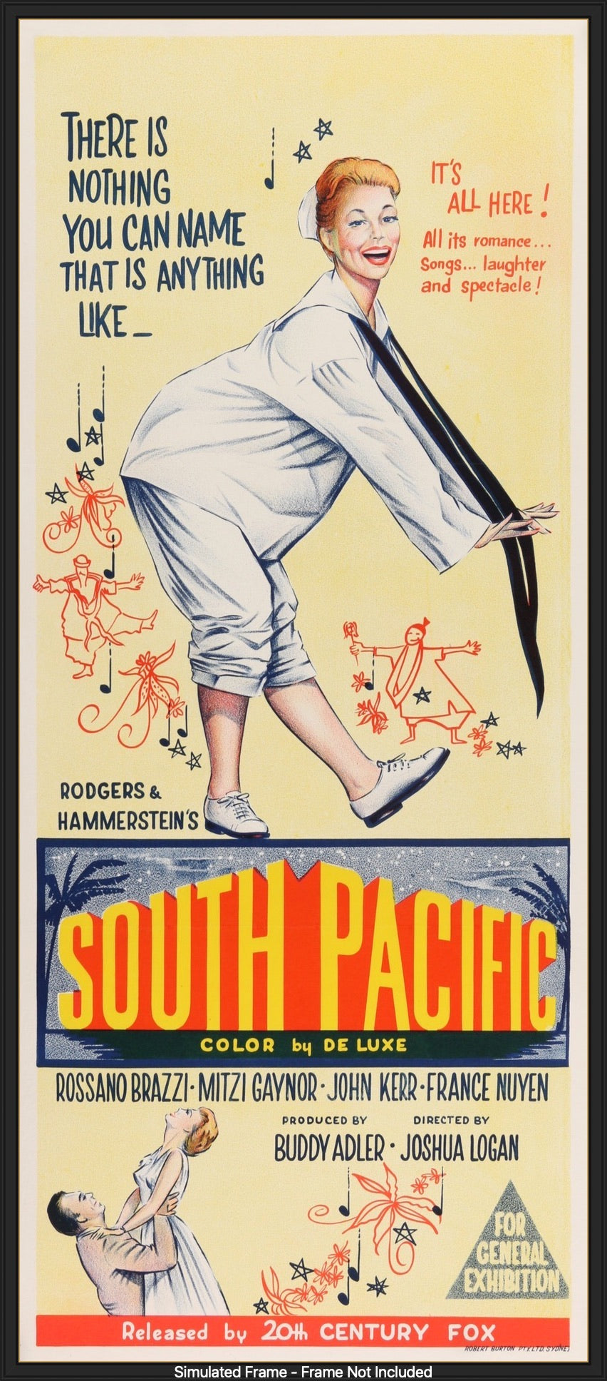 South Pacific (1958) original movie poster for sale at Original Film Art - Vintage Movie Posters