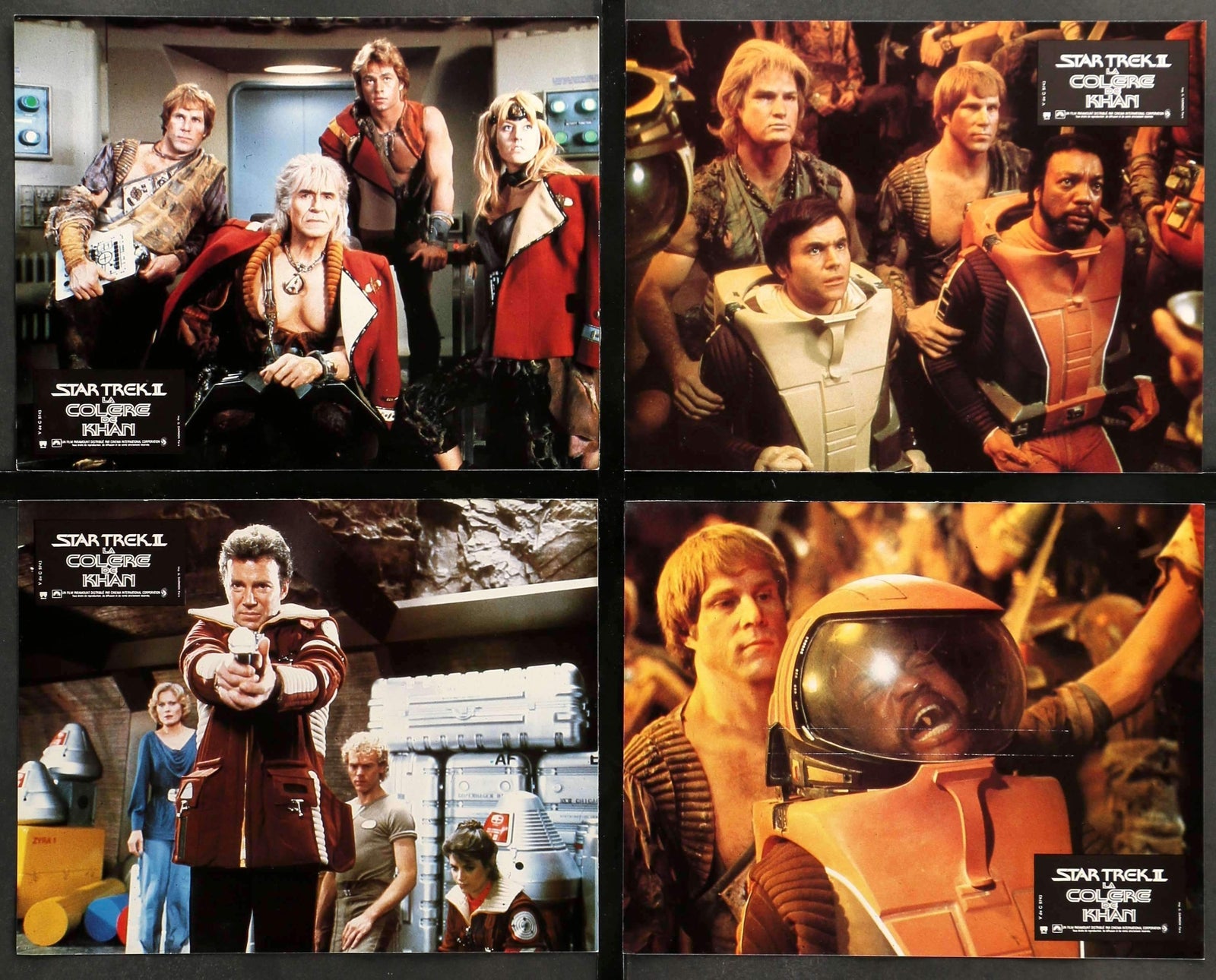 Star Trek II: The Wrath of Khan (1982) Lobby Cards - Set of 10 original movie poster for sale at Original Film Art - Vintage Movie Posters