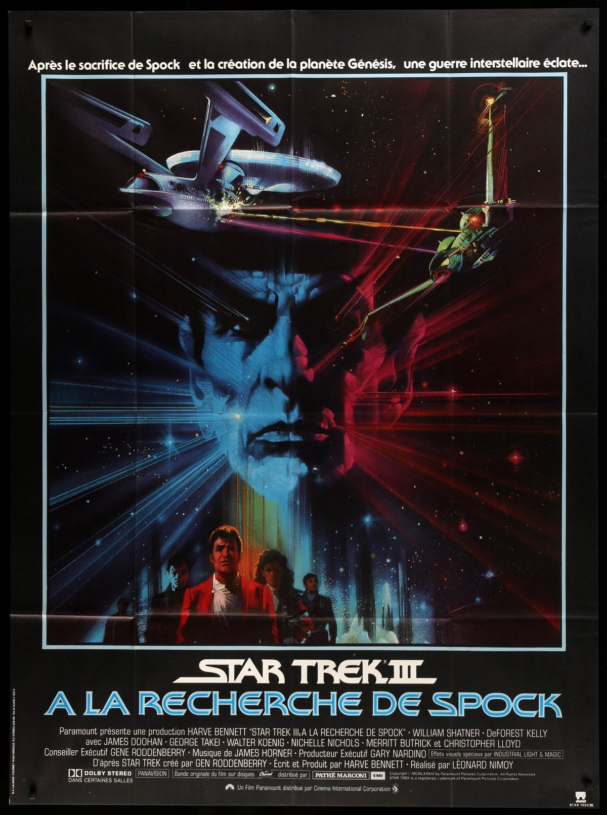 Star Trek III: The Search for Spock (1984) original movie poster for sale at Original Film Art - Vintage Movie Posters