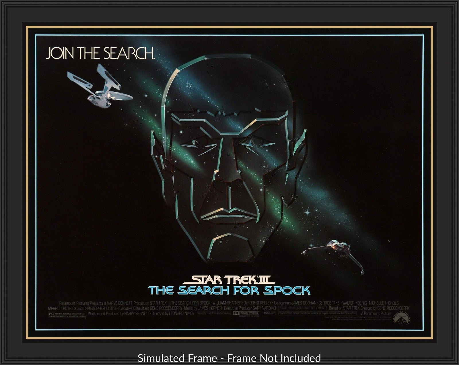 Star Trek III: The Search for Spock (1984) original movie poster for sale at Original Film Art - Vintage Movie Posters