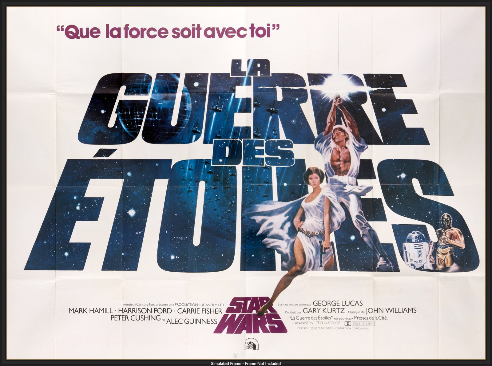 Star Wars (1977) original movie poster for sale at Original Film Art - Vintage Movie Posters