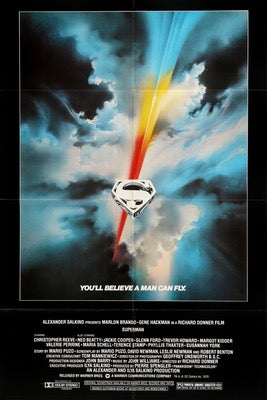 Superman: The Movie (1978) original movie poster for sale at Original Film Art - Vintage Movie Posters
