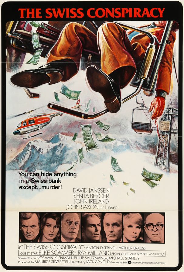 Swiss Conspiracy (1976) original movie poster for sale at Original Film Art - Vintage Movie Posters