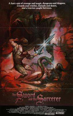 Sword and the Sorcerer (1982) original movie poster for sale at Original Film Art - Vintage Movie Posters