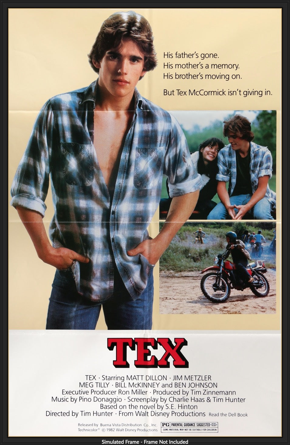 Tex (1982) original movie poster for sale at Original Film Art - Vintage Movie Posters