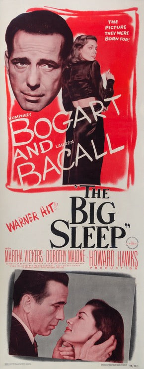 Big Sleep (1946) original movie poster for sale at Original Film Art