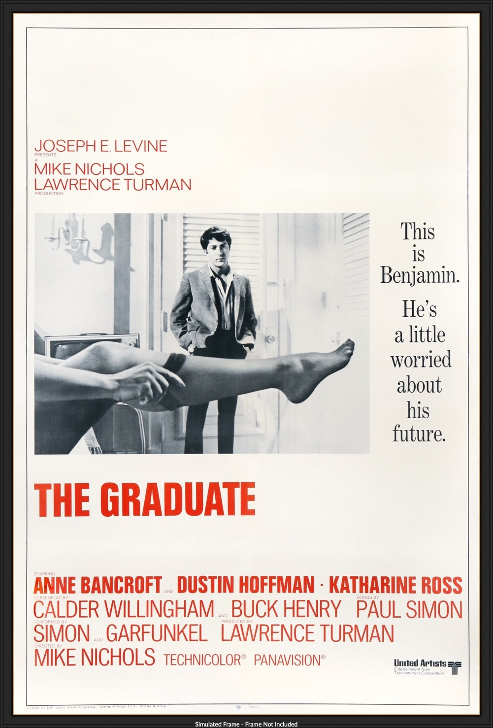 Graduate (1967) original movie poster for sale at Original Film Art - Vintage Movie Posters