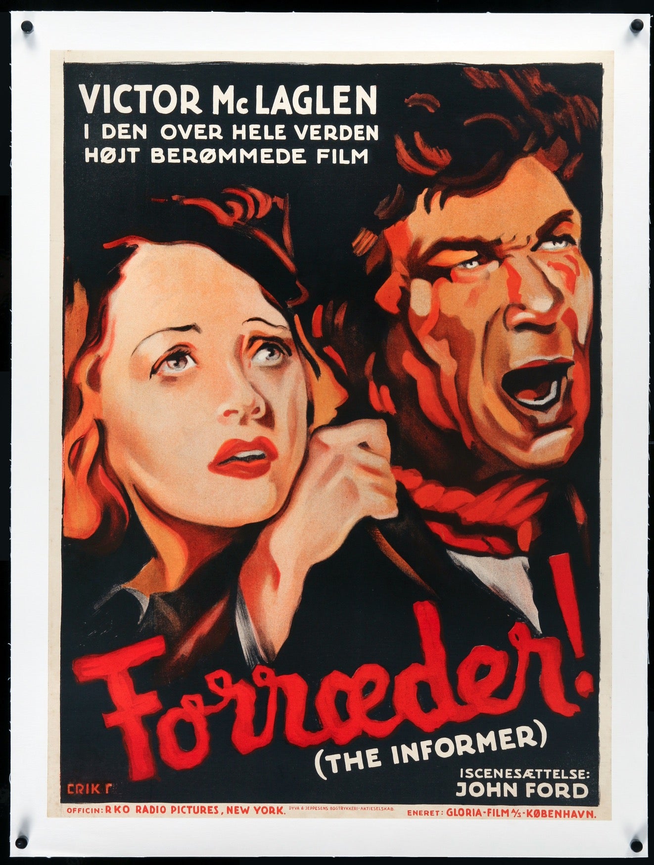 Informer (1935) original movie poster for sale at Original Film Art - Vintage Movie Posters