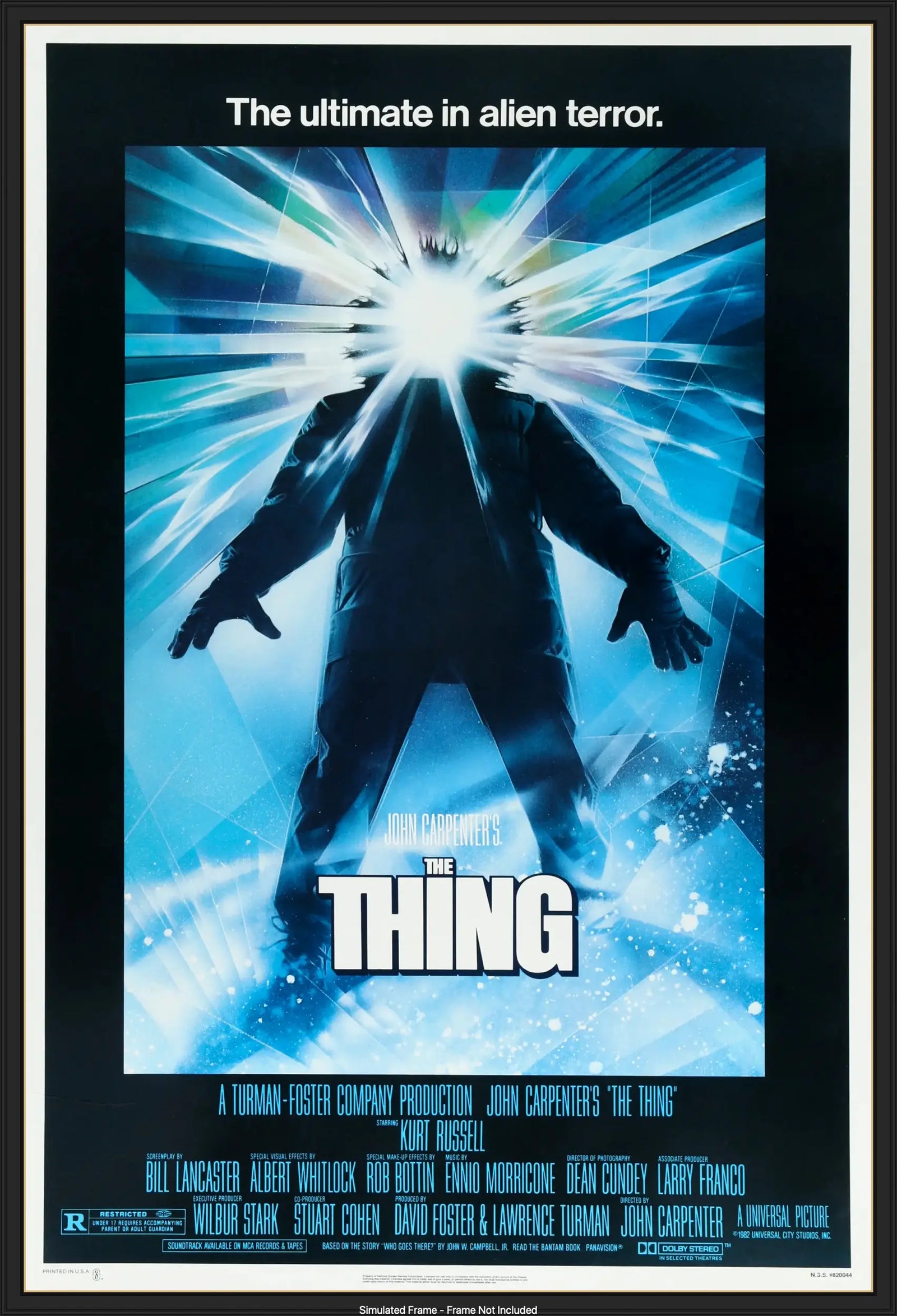 Thing (1982) original movie poster for sale at Original Film Art - Vintage Movie Posters