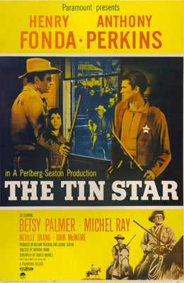 Tin Star (1957) original movie poster for sale at Original Film Art - Vintage Movie Posters