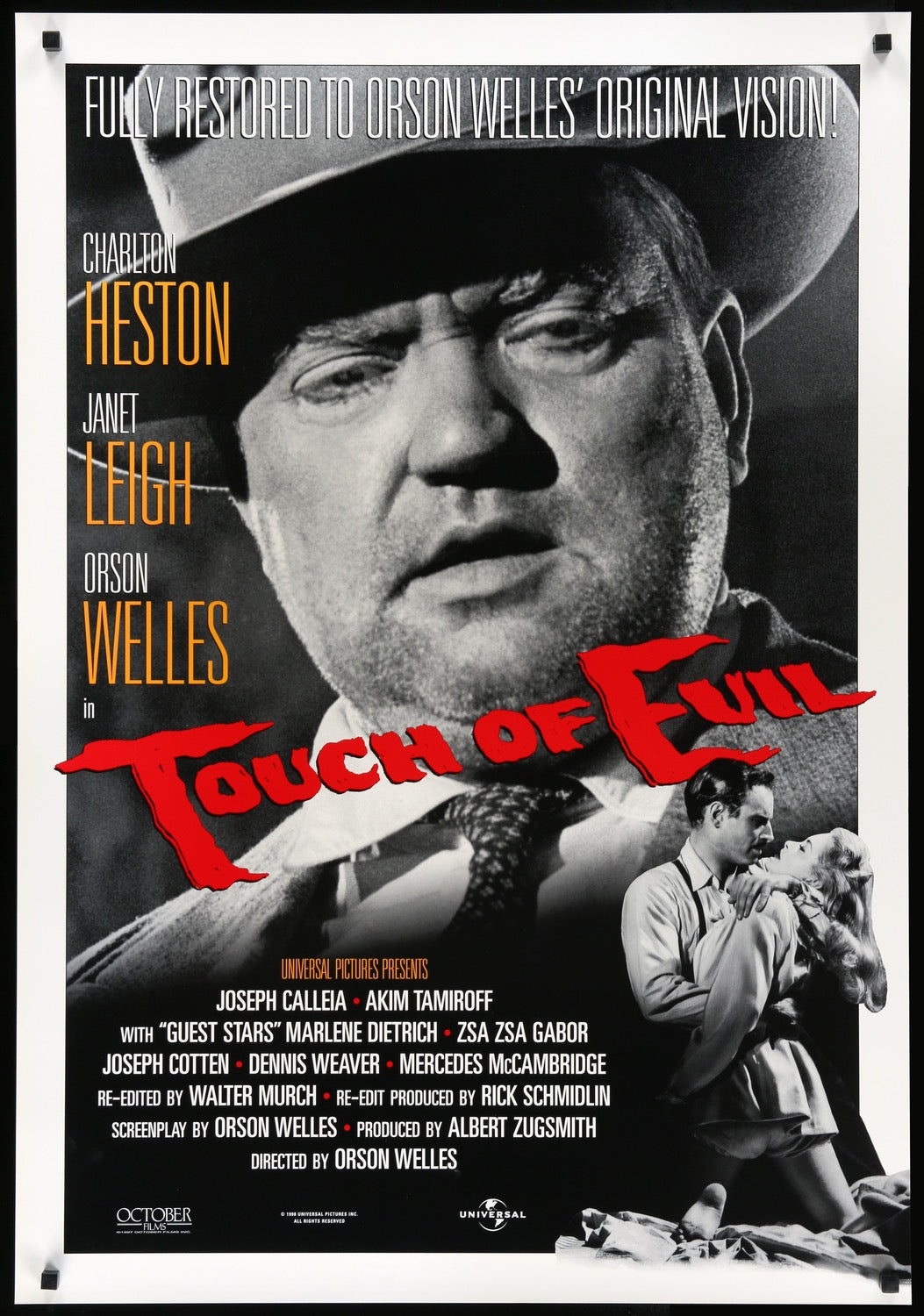 Touch of Evil (1958) original movie poster for sale at Original Film Art