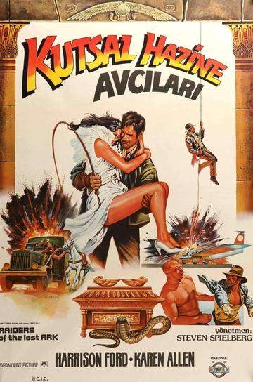 Raiders of the Lost Ark (1981) original movie poster for sale at Original Film Art - Vintage Movie Posters