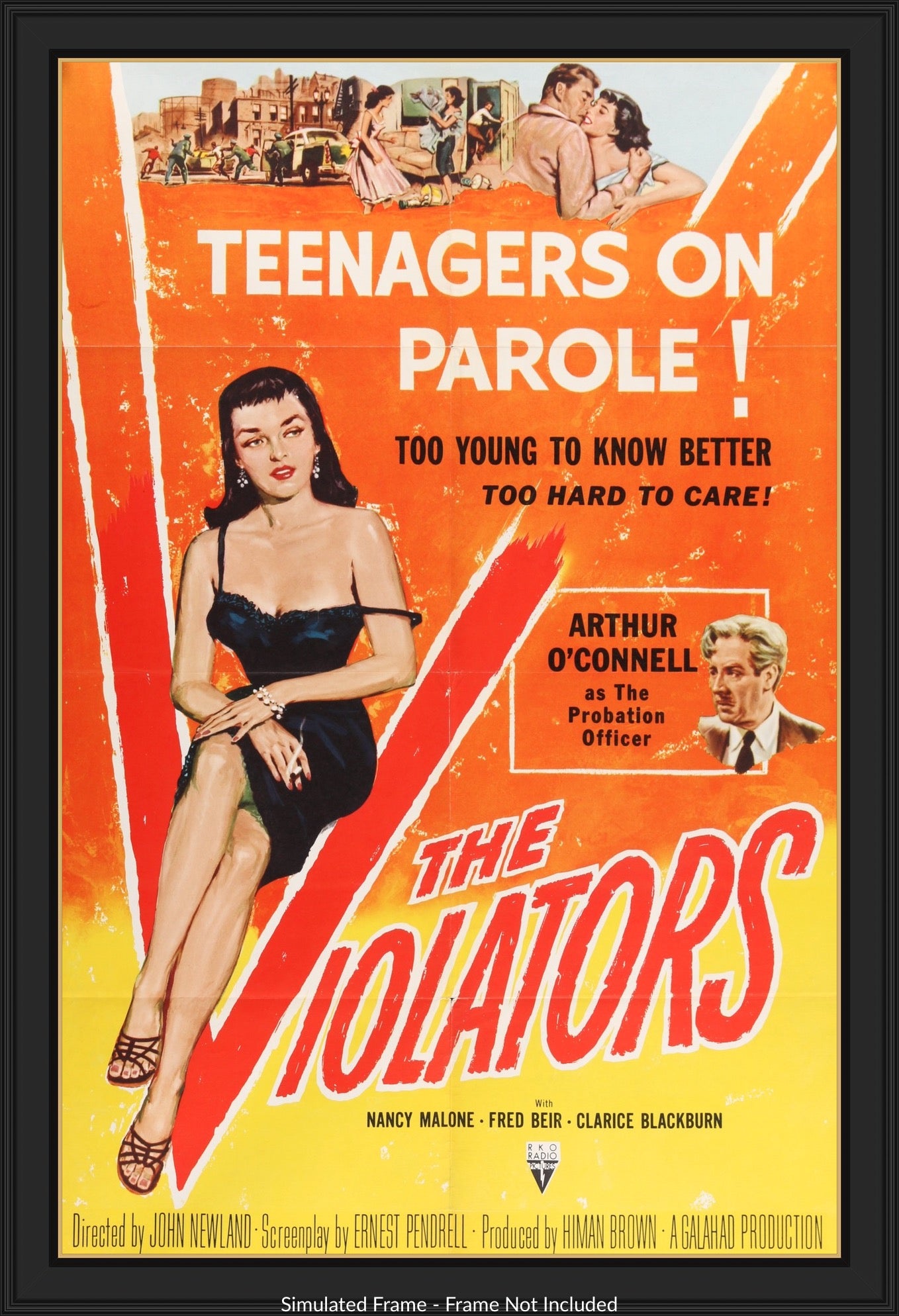 Violators (1957) original movie poster for sale at Original Film Art - Vintage Movie Posters