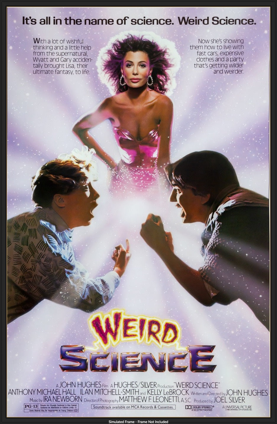 Weird Science (1985) original movie poster for sale at Original Film Art - Vintage Movie Posters