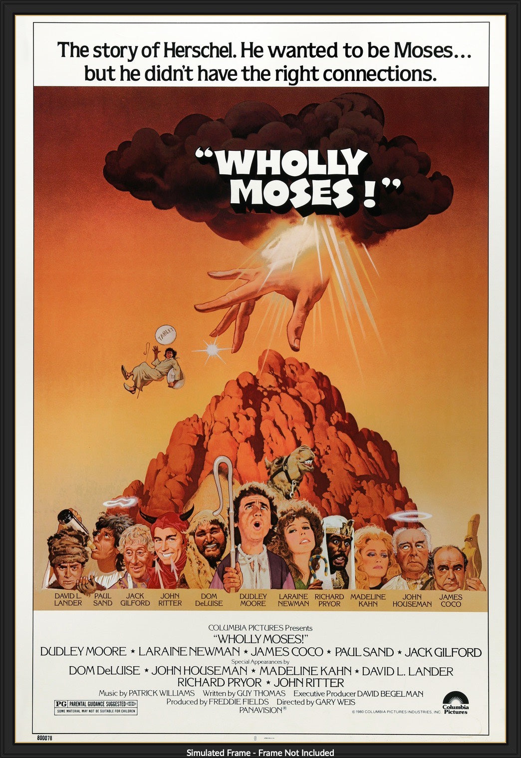 Wholly Moses (1980) original movie poster for sale at Original Film Art - Vintage Movie Posters