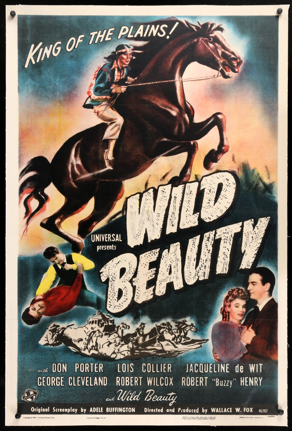 Wild Beauty (1946) original movie poster for sale at Original Film Art - Vintage Movie Posters