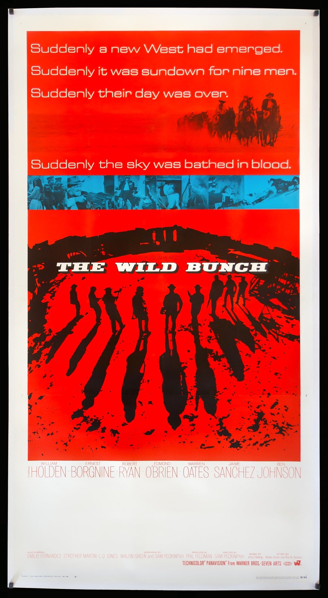 Wild Bunch (1969) original movie poster for sale at Original Film Art - Vintage Movie Posters
