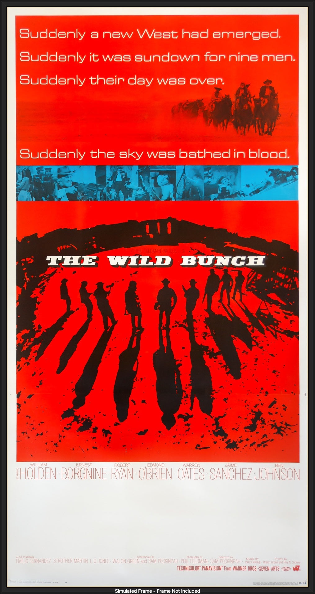 Wild Bunch (1969) original movie poster for sale at Original Film Art - Vintage Movie Posters