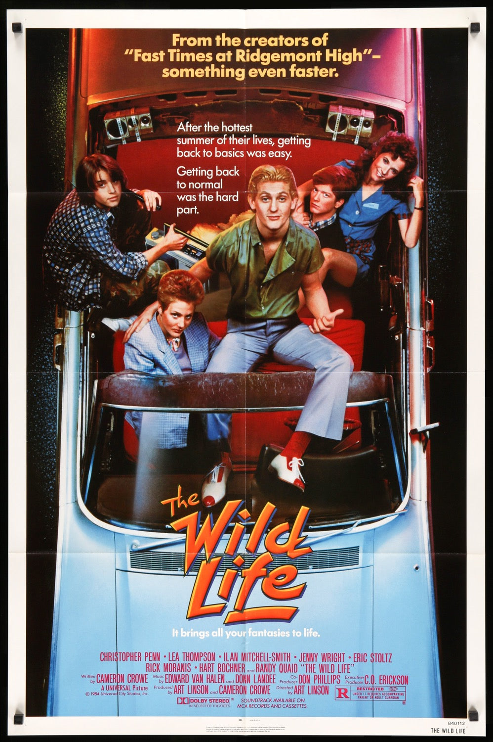 Wild Life (1984) original movie poster for sale at Original Film Art - Vintage Movie Posters